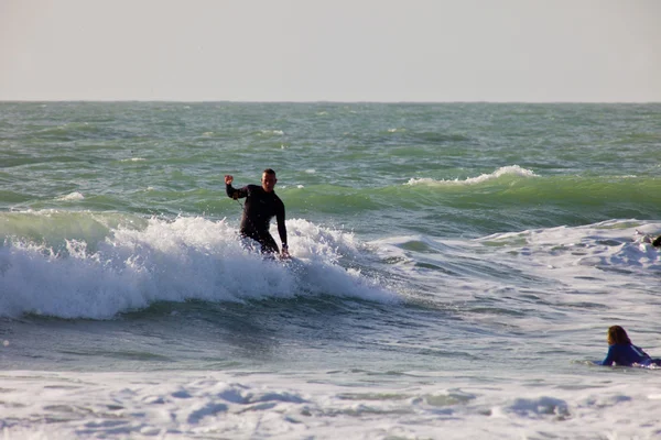 Surfista en 2º Campeonato Impoxibol, 2011 — Foto de Stock