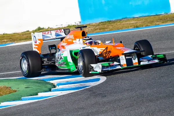 Team Force India F1, Nico Hulkenberg, 2012 — Stok fotoğraf