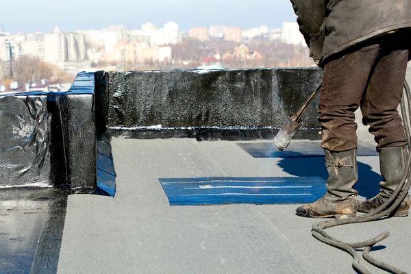 Roofing works — Stock Photo, Image