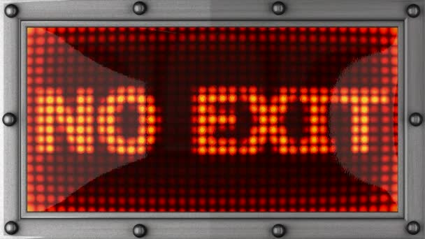 Tablo Keine Ausfahrt 2 Rot Stock Footage Videos C Videodoctor 13142929 Depositphotos