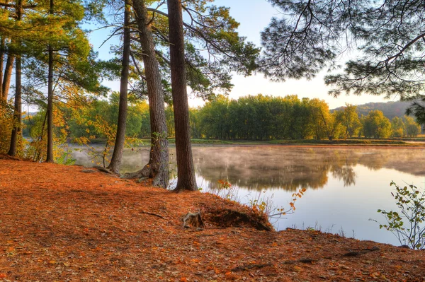 Bunte landschaftliche Landschaft in hdr — Stockfoto