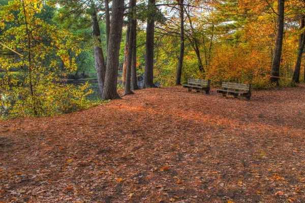 Barevné Malebná krajina v hdr — Stock fotografie