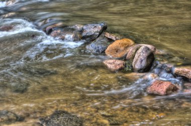 river rapids HDR.