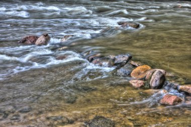 river rapids HDR.
