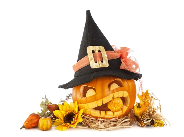 Halloween pompoenen — Stockfoto