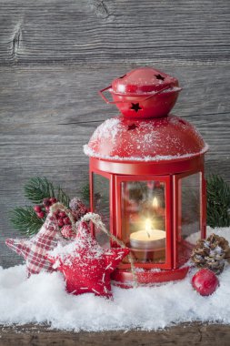 Burning lantern