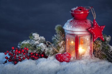 Burning lantern