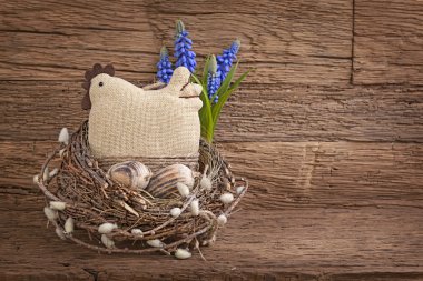 Paskalya yumurta ve tavuk