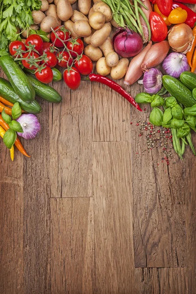 Surtido de verduras frescas — Foto de Stock