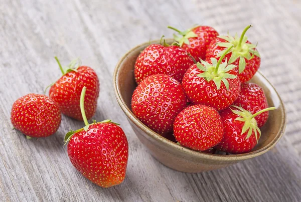 Red strawberries — Stock Photo, Image