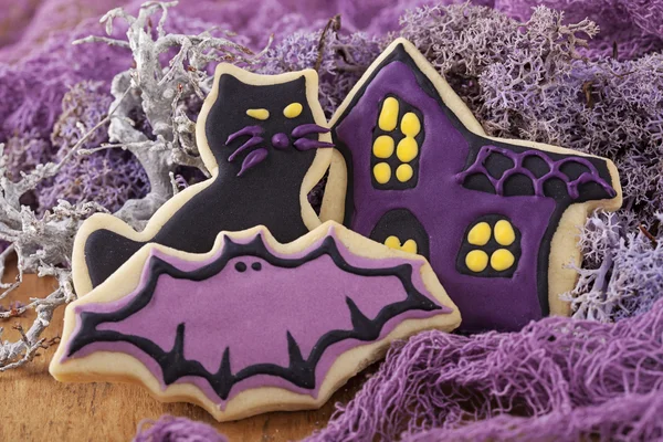 Halloween cookies — Stockfoto