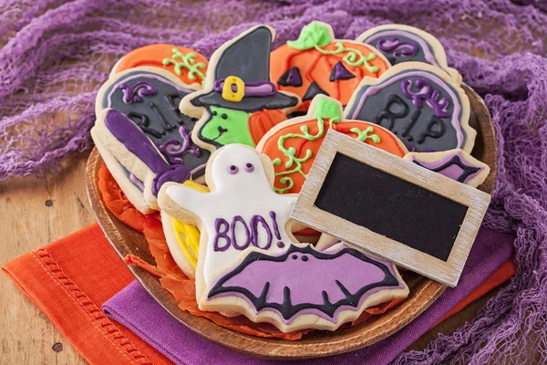 Halloween cookies — Stockfoto