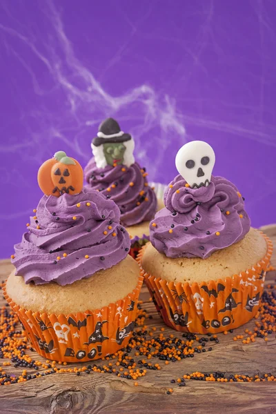 Petit gâteau d'Halloween — Photo