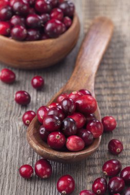 Cranberries kaşık içinde