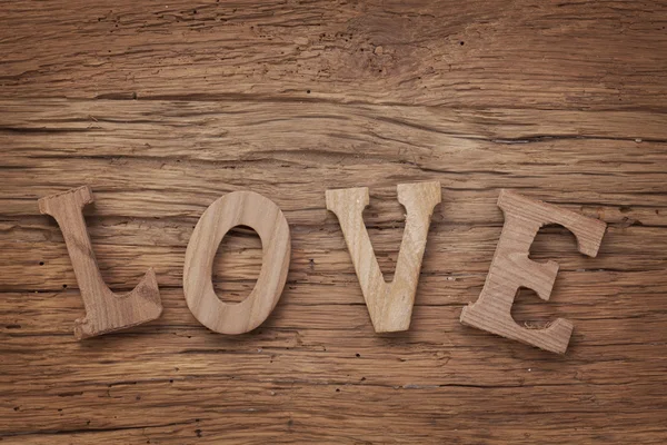 Letters love — Stock Photo, Image