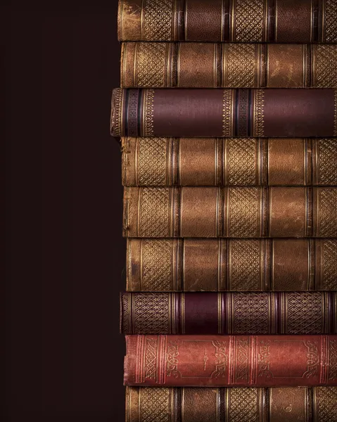 Pile of ancient books — Stock Photo, Image