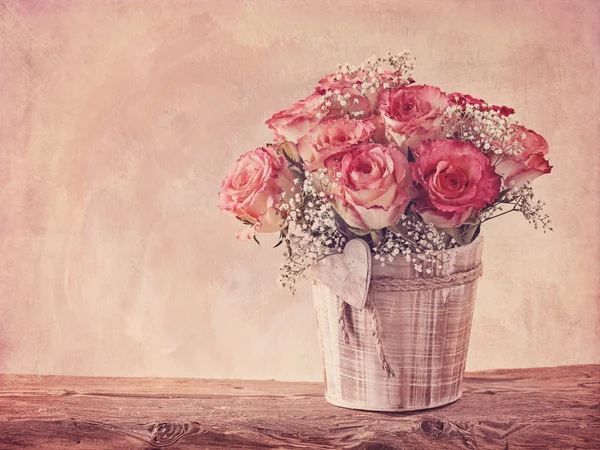 Pink roses — Stock Photo, Image