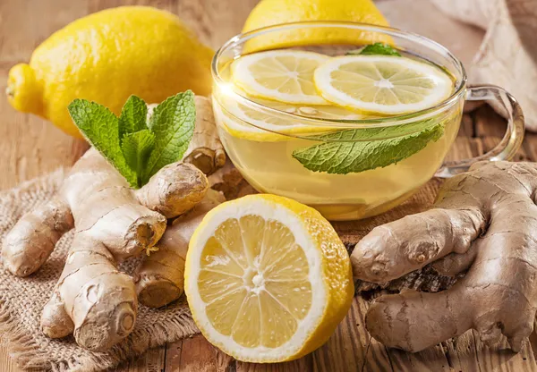 Ginger tea — Stock Photo, Image