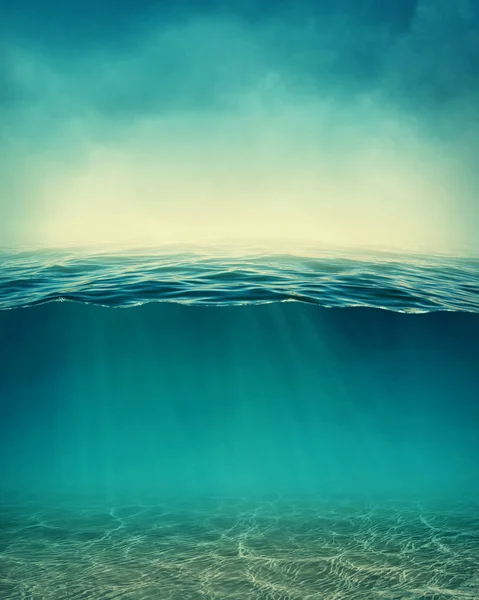 Abstract underwater background — Stock Photo, Image