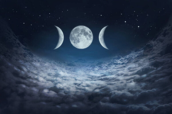 Символ Тройной Луны. Языческий и викканский символы