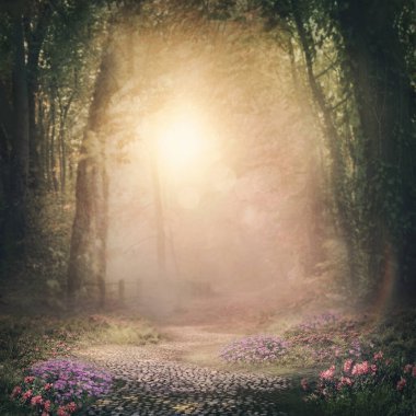 soyut doğası arka plan kopya alanı ile