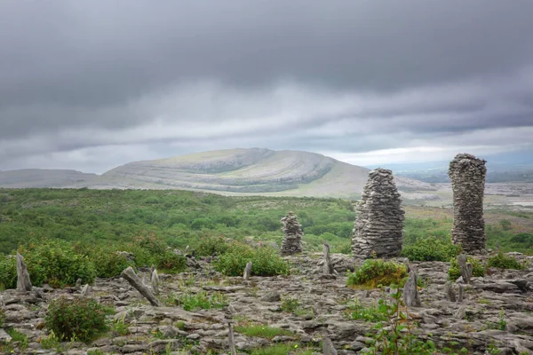 Lough Avalla Loop Walk Ireland Country Clare Burren — 图库照片