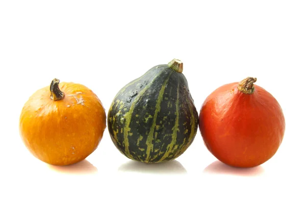 Three pumpkins — Stock Photo, Image