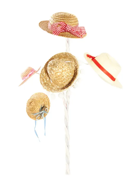 Straw hats — Stock Photo, Image