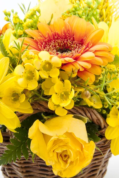 Yellow bouquet — Stock Photo, Image