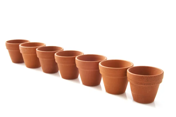 Doniczki ceramiczne — Zdjęcie stockowe