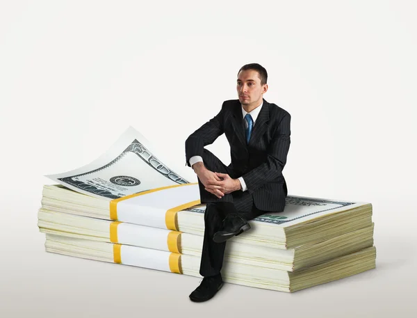 Stack of dollars — Stock Photo, Image