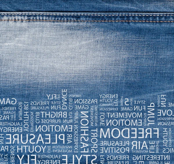 Calça jeans — Fotografia de Stock