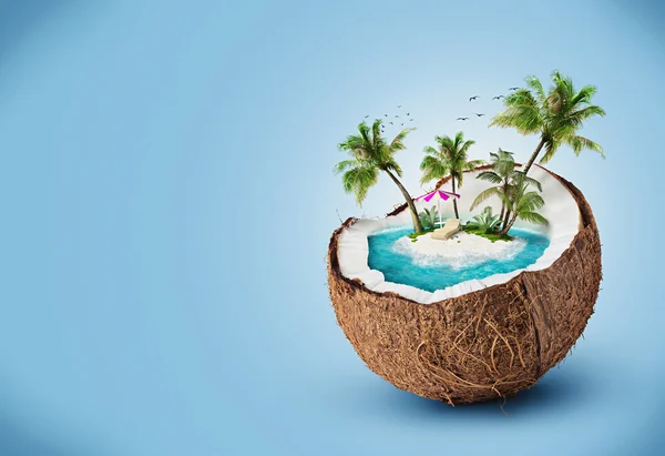 Isla tropical — Foto de Stock