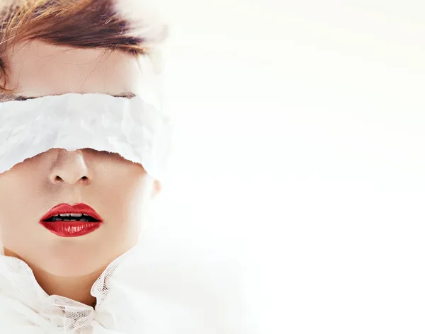 Blindfolded — Stock Photo, Image