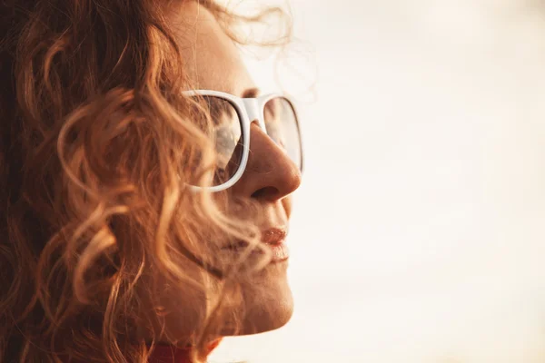 Gafas de sol blancas — Foto de Stock