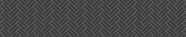 Черная Двойная Черепица Швов Каменный Керамический Кирпичный Фон Стены Текстура — стоковый вектор