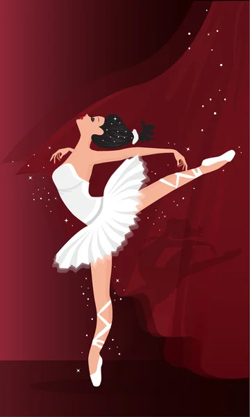 The magic of dance — Stock Vector