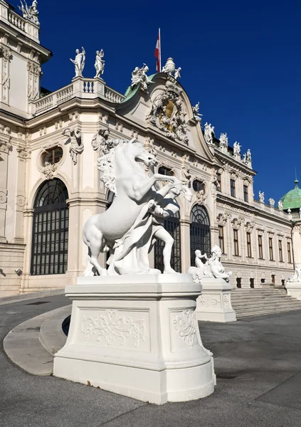 Belvedere palace — Stock Photo, Image