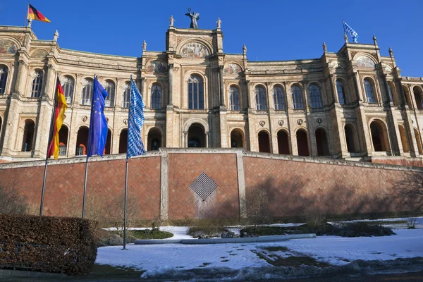 Parlamento bavarese a Monaco — Foto Stock