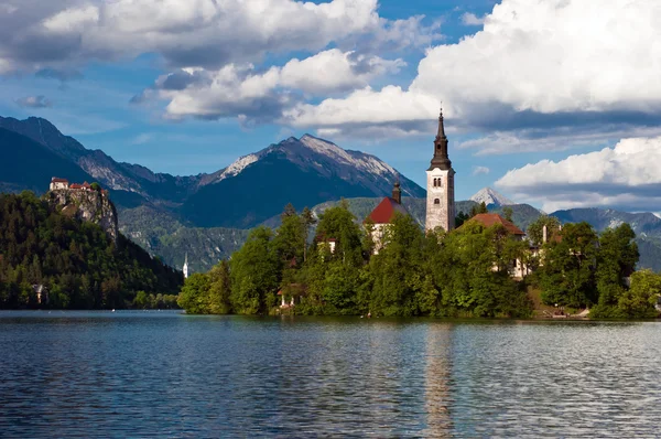Church of Bled — Stock Photo, Image