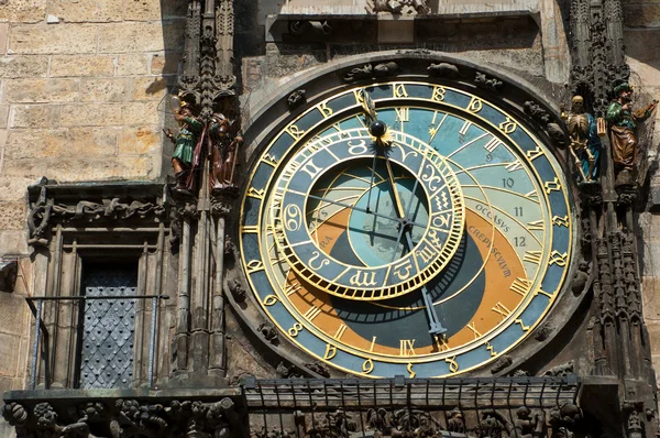 Alte astronomische Uhr in Prag — Stockfoto