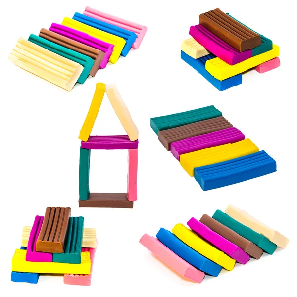 Set of plasticine — Stock Photo, Image