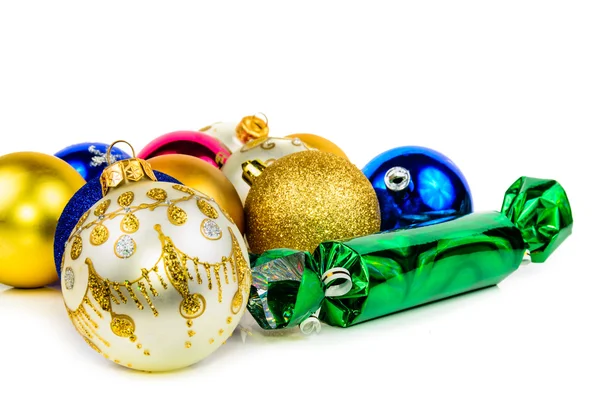 Ballen voor de kerstboom — Stockfoto