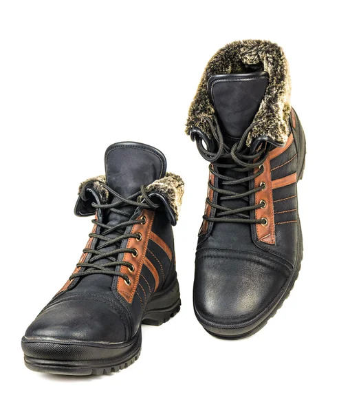 Men's winter boots — Stock Photo, Image