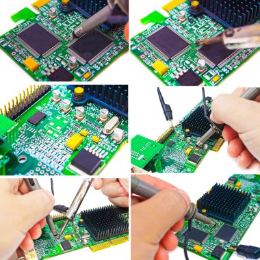 Onarım ve tanılama elektronik