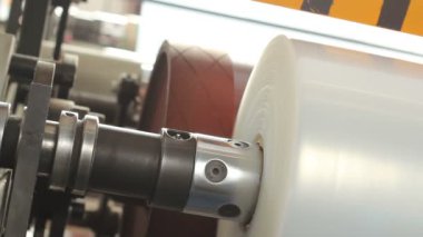 Polietilen film başından sonuna üretimi. (2 çekim)
