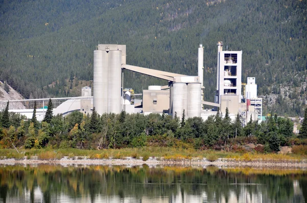 Cementfabrik — Stockfoto