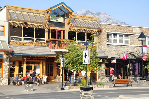 Banff Avenue — Stock Photo, Image