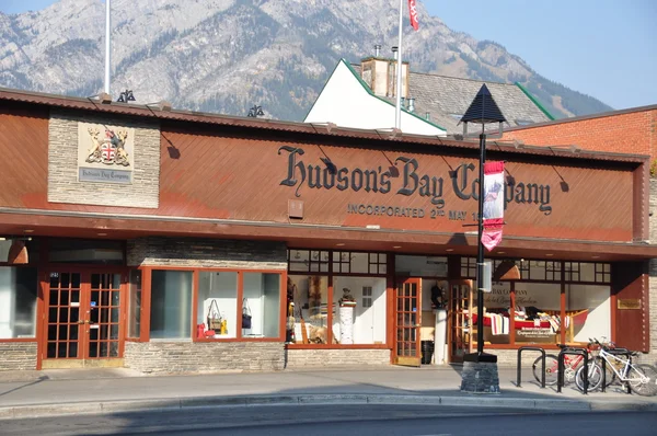 Companhia da Baía de Hudson, Avenida Banff — Fotografia de Stock