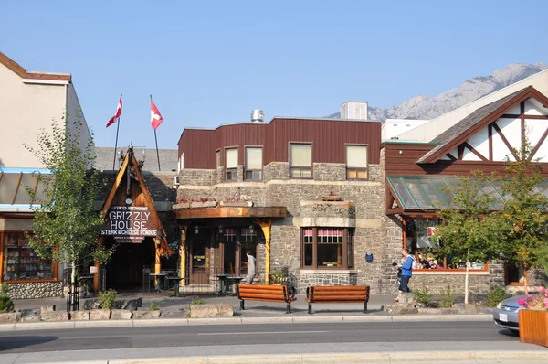 Banff Avenue — Stock fotografie